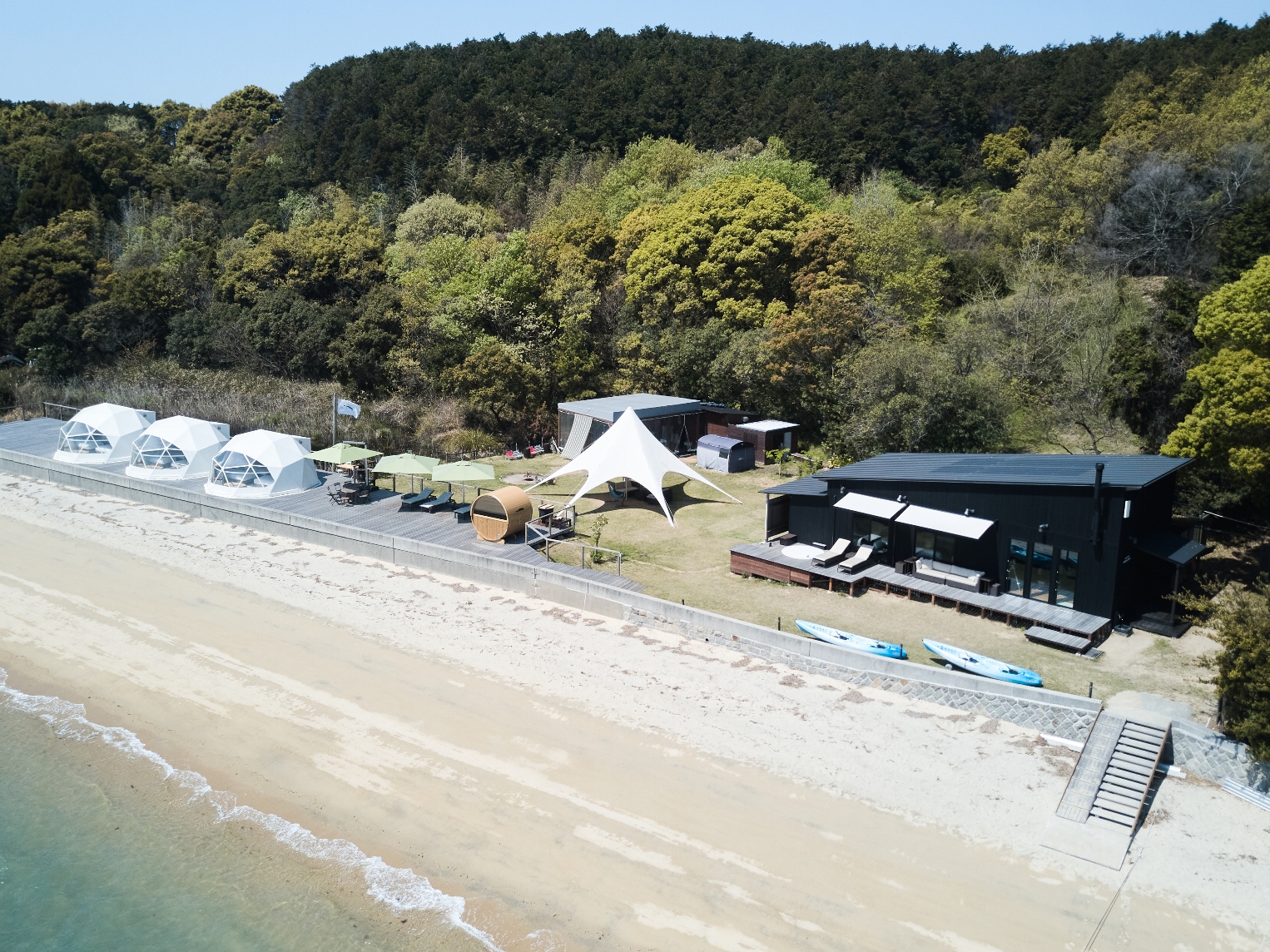 サウナイベントin無人島（岡山）：KUJIRA-JIMA