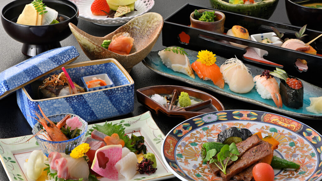 海廊会席・華-HANA－忘新年会プラン｜瀬戸内・岡山の旬会席料理と温泉を楽しむ冬のひととき＜個室・温泉付き＞