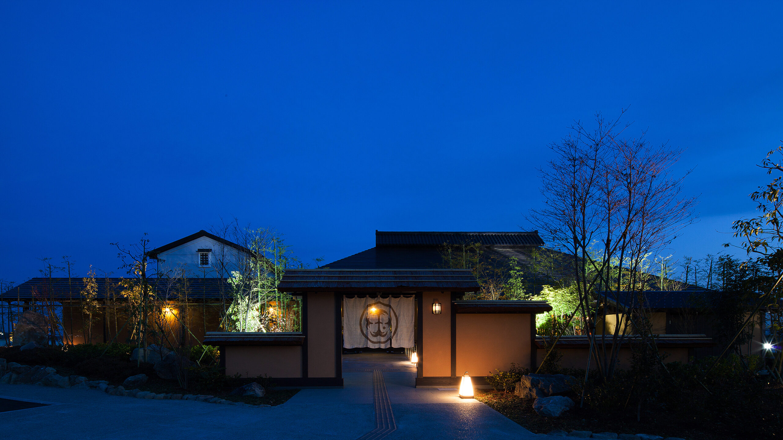 温泉券ギフト・温泉旅行プレゼントとして贈れる瀬戸内温泉たまの湯の外観