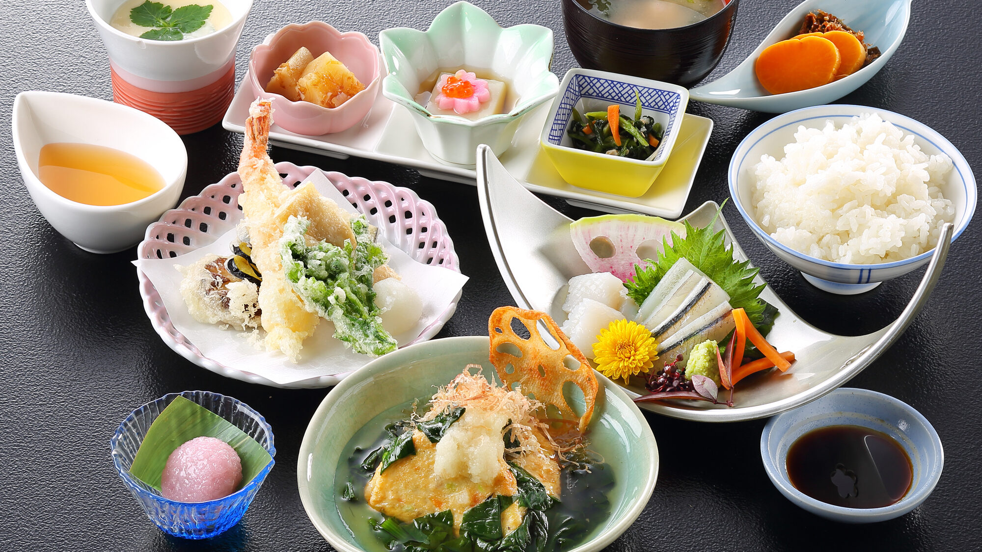 瀬戸内の旬を味わう玉乃膳と温泉一人旅の食事時間