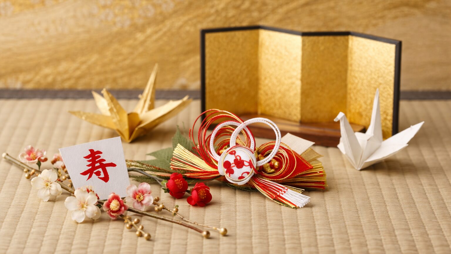 還暦祝い・古希・喜寿など長寿祝いをイメージした和風小物